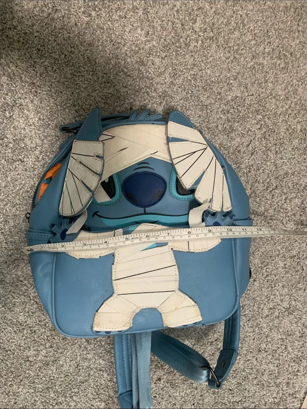 Her Universe Lilo and Stitch Character Mummy Blue Backpack
